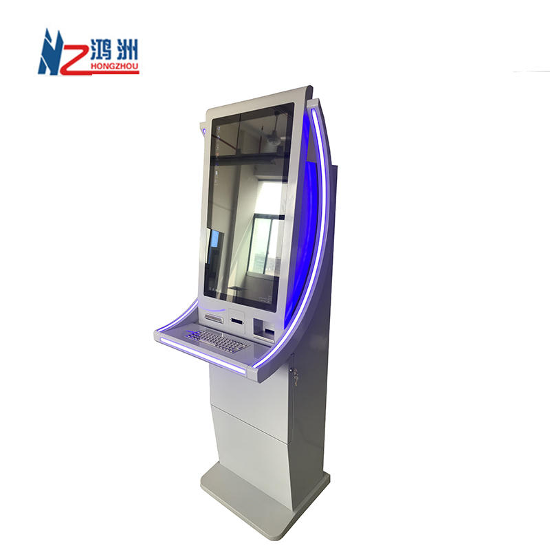 Self Service Sim Card Dispenser Machine Bill Payment Kiosk For Telcom
