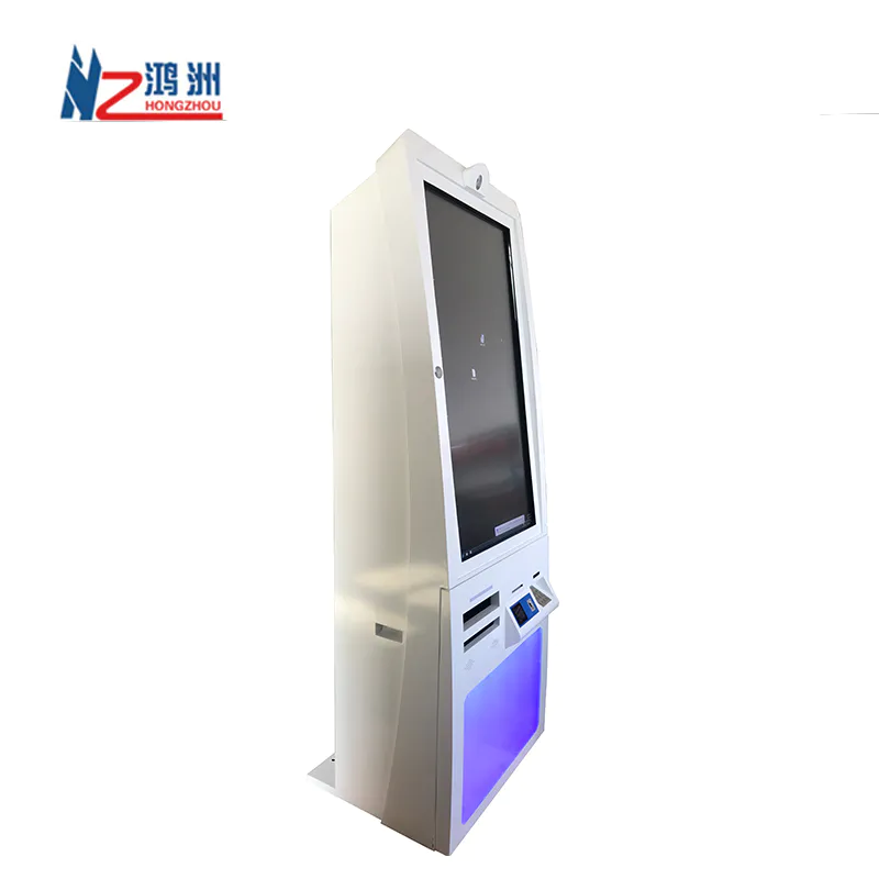 health kiosk with document scanner for hospital