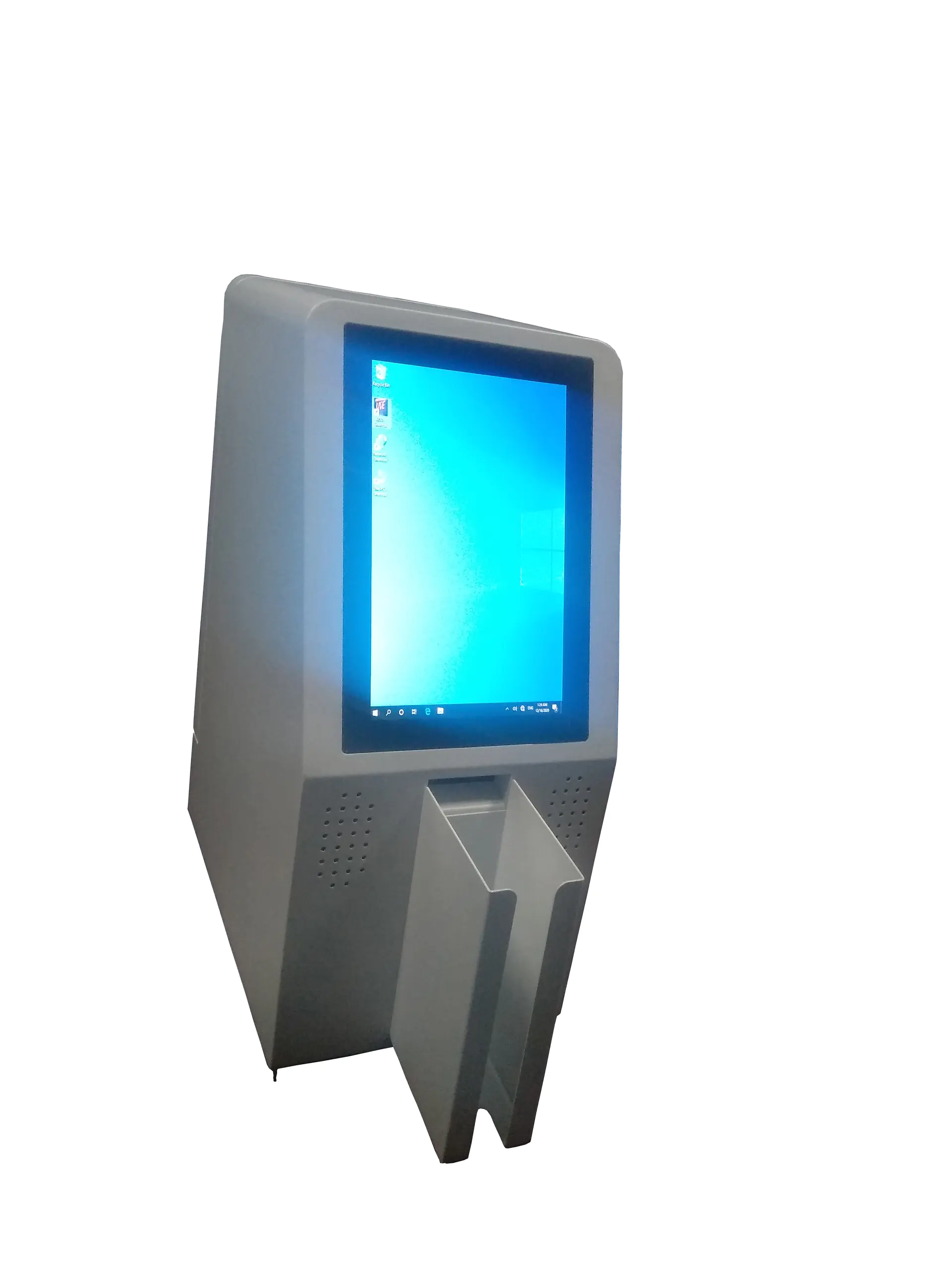 digital signage card dispensing kiosk with for office hotel public security room