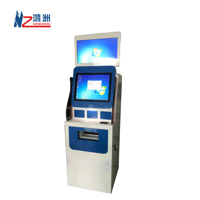 19 Inch Healthcare Bill Payment Kiosk with Medical report printer and card reader