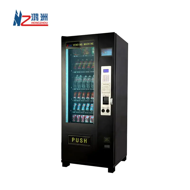 Floor standinghigh quality vending kiosk for selling snacks and drinks from Shenzhen factory