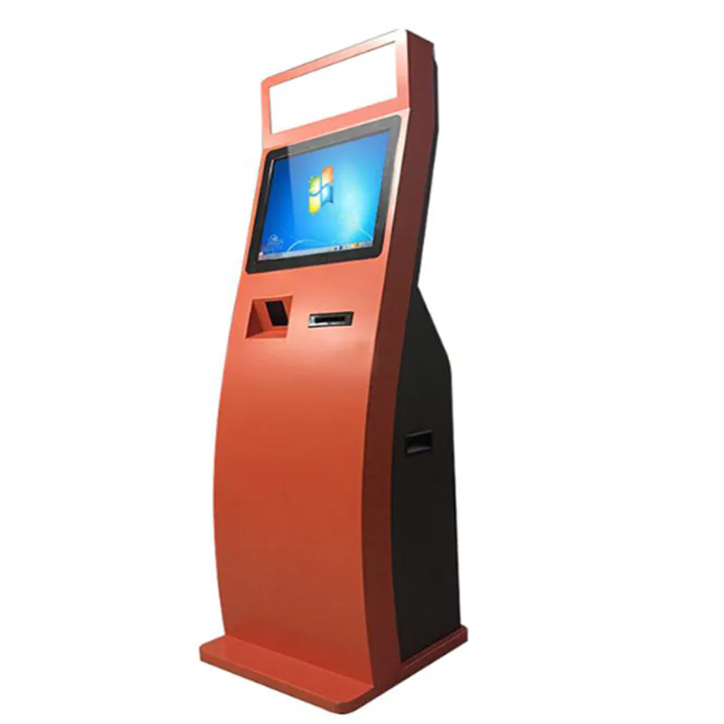 standing movable ticket printing Kiosk