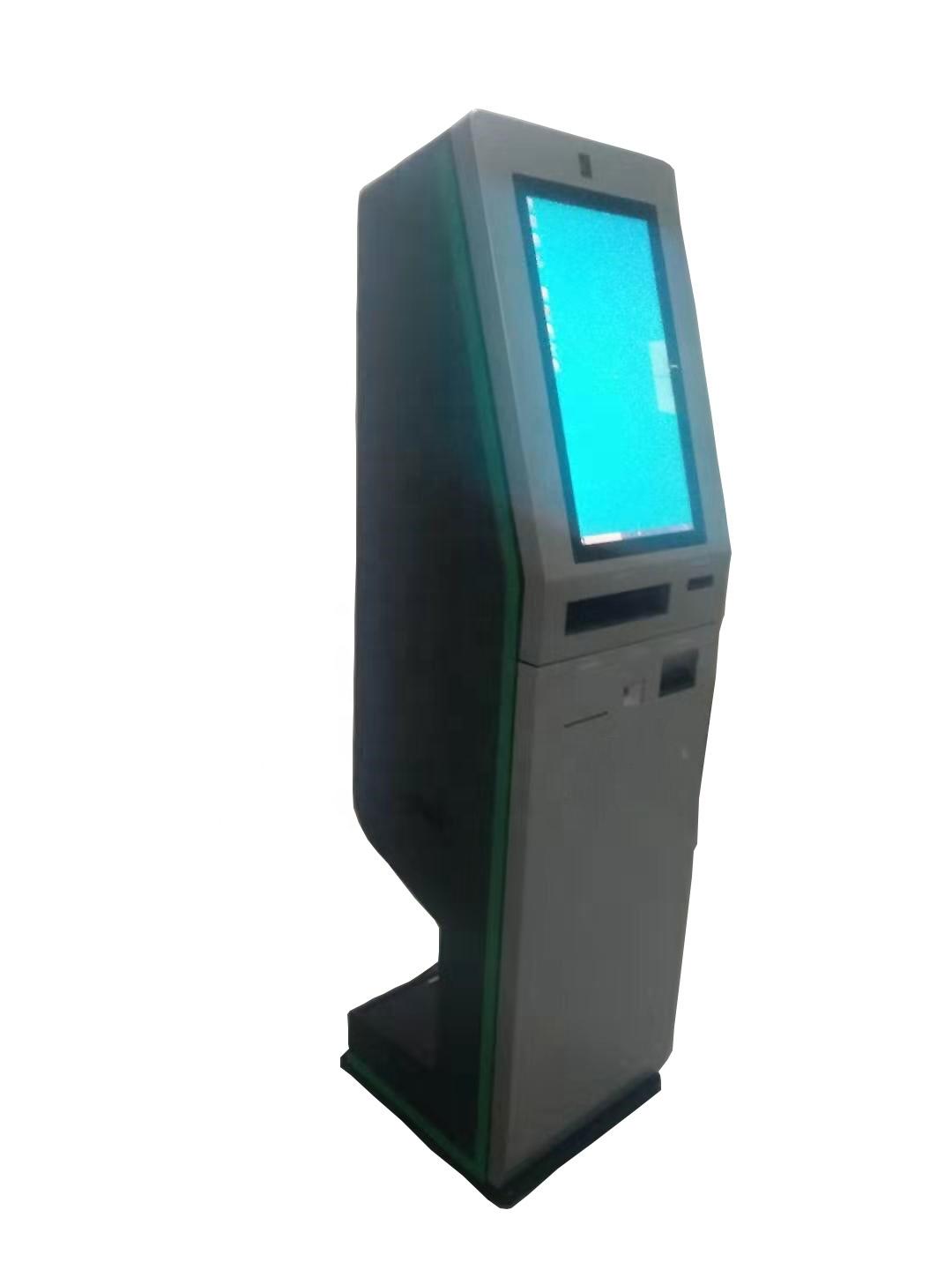 digital signage hotel kiosk with card dispensing function