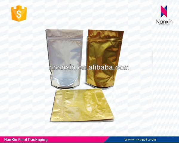 ziplock stand up foil pouch coffee bag plastic bag