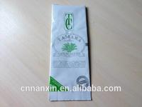 coffee packaging bags with ziplock and notch