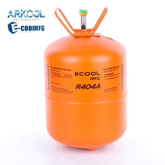 Arkool famous brand R404a(HFC-404a) Refrigerant gas