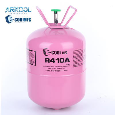 Disposable steel cylinder r410a gas11.3kg/25lbrecyclable steel cylinder