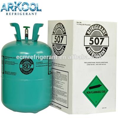 mixed r507 refrigerant gas Used in Air Conditioners ( R134A / R404a / R407c/ R417a/R600a)