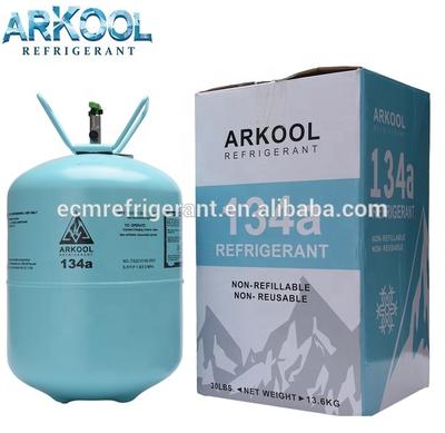 R134a Gas Price 99.99% high pure R134a Refrigerant for AC system