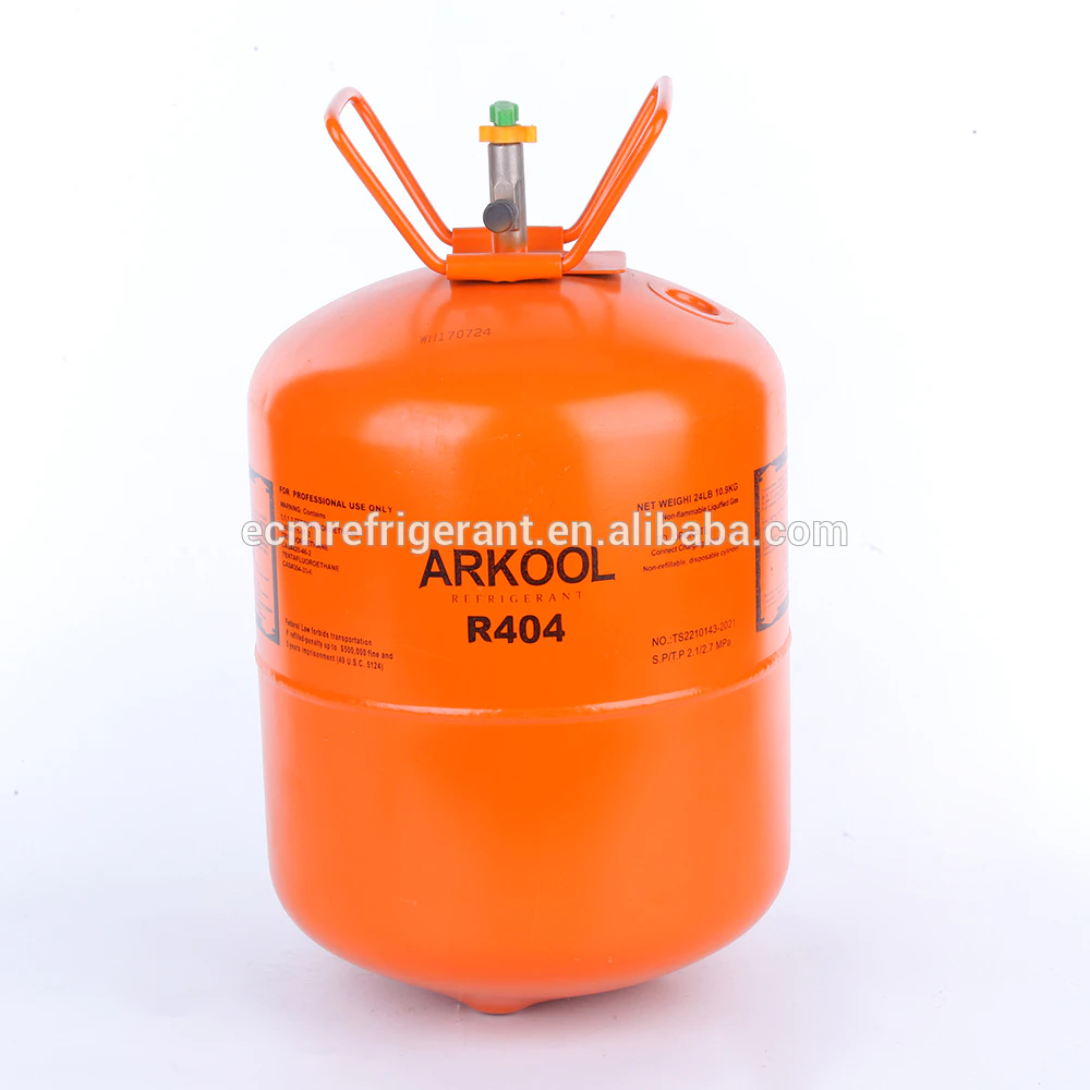 High pure R404a gas refrigerant for sale