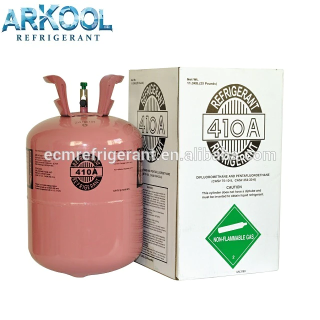 high quality OEM refrigerant gas r410 general r410a for air conditioner gas