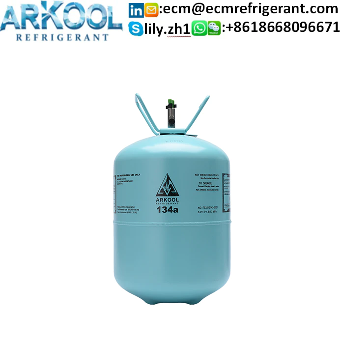 Factory supply air condition 99.9% purity 13.6 kg 134a refrigerant gas