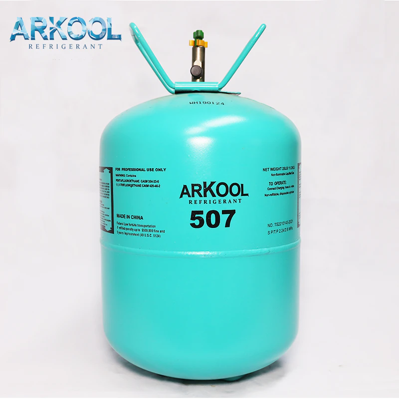 15 Year Export 11.3kg Disposable CylinderR507 Refrigerant Gas