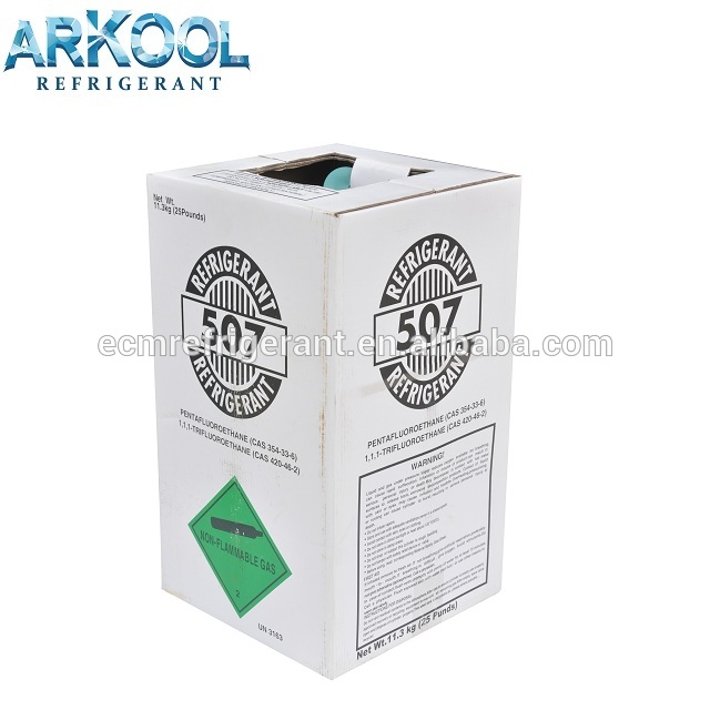 Arkool Good price for 11.3KG 507 refrigerant gas r507