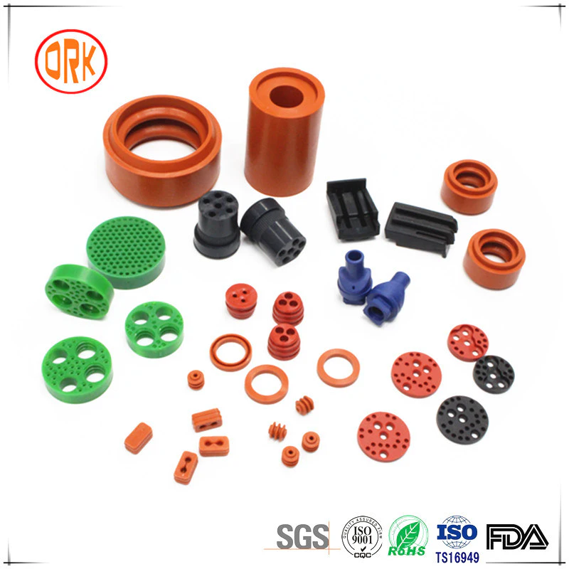 Colourful NBR Rubber Pneumatic Connector