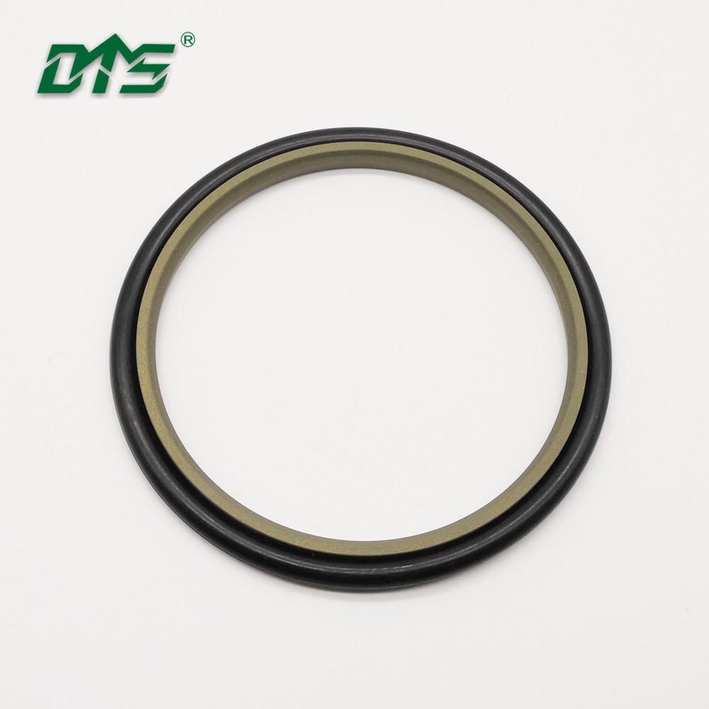 China DMS bronze ptfe ring buffer hydraulic step rod seal
