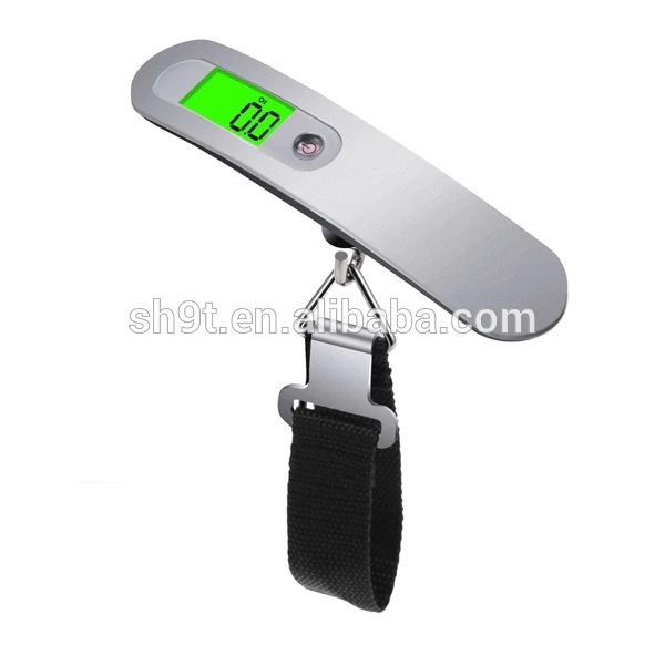 Travel Portable Hand Digital Luggage Scales with Sturdy Strap and LCD Display