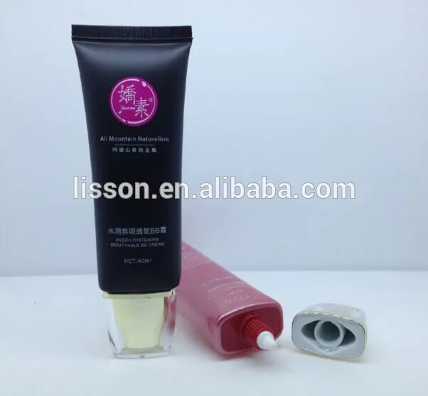 Professional Manufacturer Empty Oval Shaped Plastic Packaging Tubes/Cosmetic Tubes Packing for Makeup Sets