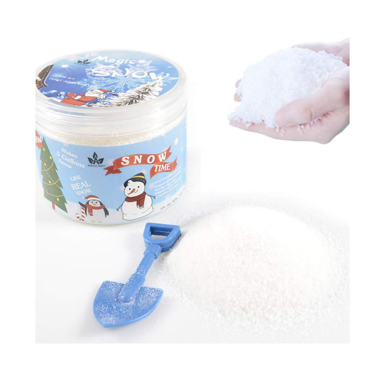 China professional manufacture artificial hot sale artificial white christmas sap instant snow power for movie