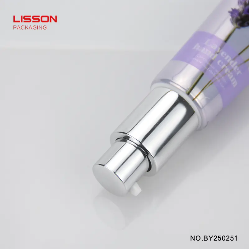 Korea 30ml cc cream/ essential cosmetic tube with pump applicator