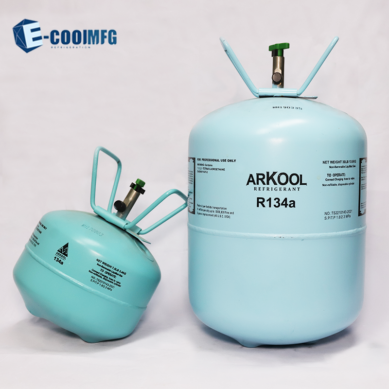Cool Gas Refrigerant Gas R134a Brand Arkool 136kgcylinder With Ce Dot