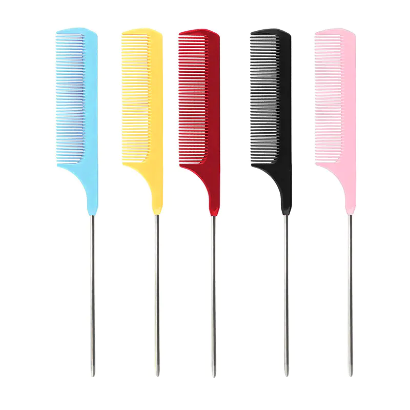 Professional Anti-static Hair Comb Barber Styling Parting Rat Tail Combs