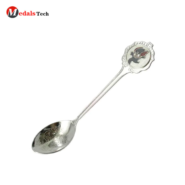 Personalized Manufacturer Custom Fancy Nickel Free Metal Spoon For Child