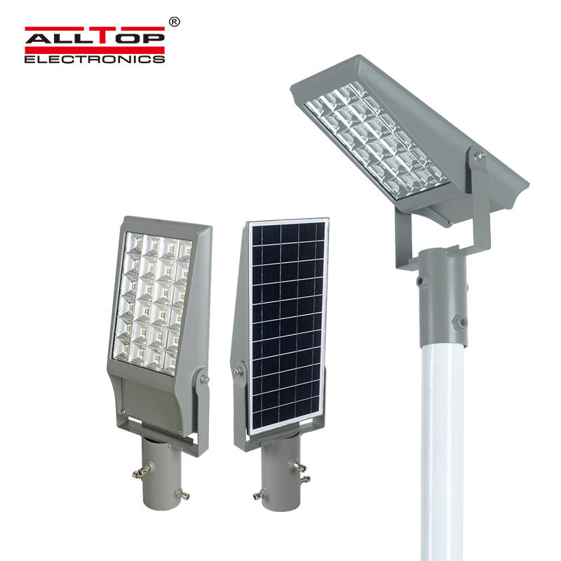 ALLTOP 2020 new design IP65 waterproof outdoor lighting Brideglux smd 8w 12w solar led floodlight