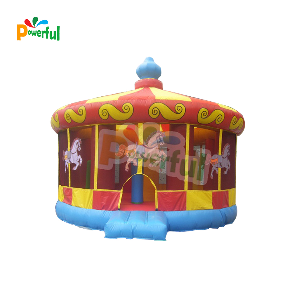 inflatable carousel bounce house inflatable jump house for sale