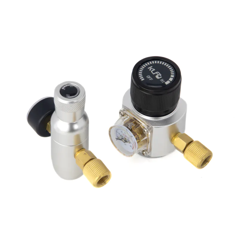 splitter regulator adapter portable beer keg co2 gas saving charger kit