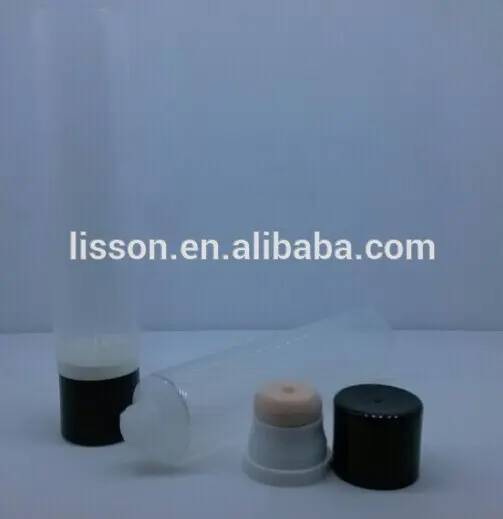 50ml cosmetic packaging tubes with sponge applicator