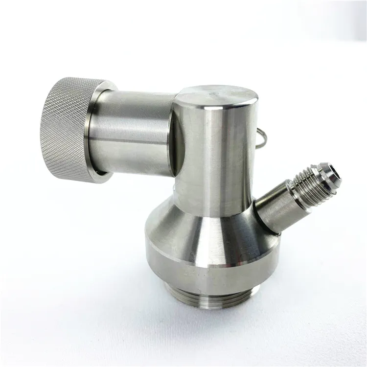 High Quality New 304 Stainless Steel Craft Beer brewing fitting growler Homebrew Mini Keg Tap Dispenser