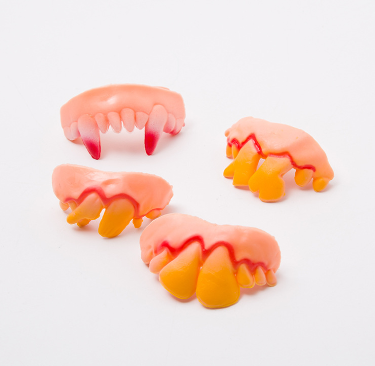 Hot sell Halloween Gifts Halloween Tricks and Accessories False teeth