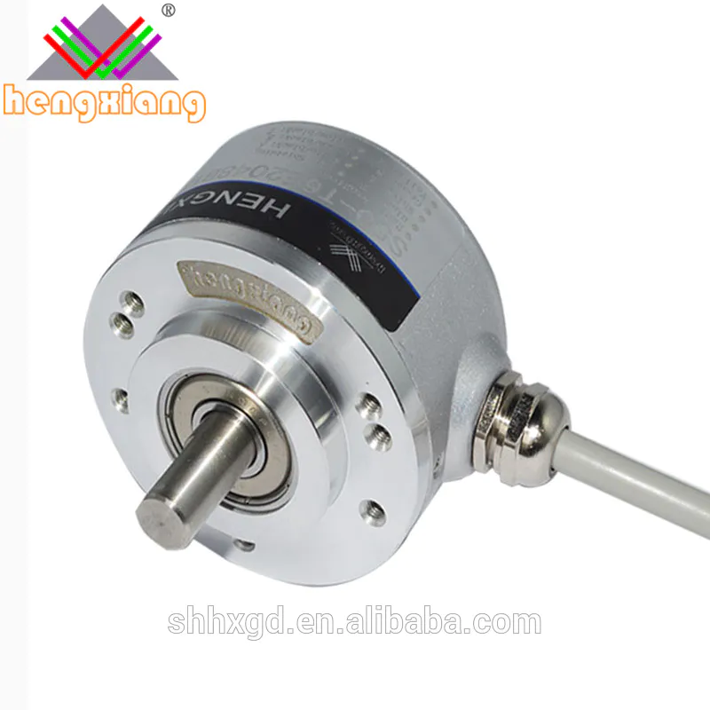product-HENGXIANG-HENGXIANG S50 incremental optical solid encoder with shaft 8mm dc24v-img