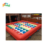 giant inflatable sports games 4 in 1 twister playgrounds