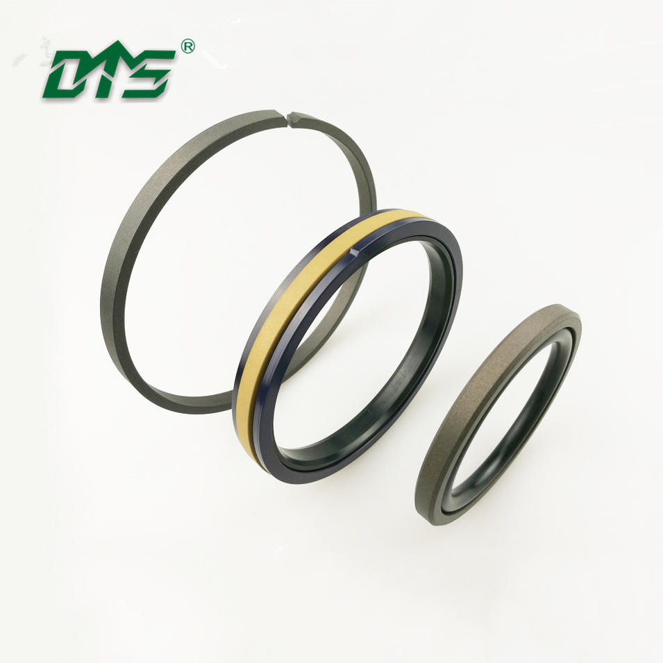 Excavator PTFE hydraulic cylinder rod and piston seal