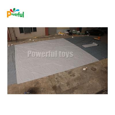 Cheap price coated polyester pvc tarpaulin ground sheet for inflatable bouncer slide