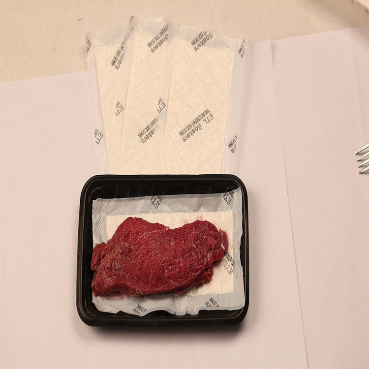 Convenient Kitchen Blood Water Absorbent Food Pad For Meat