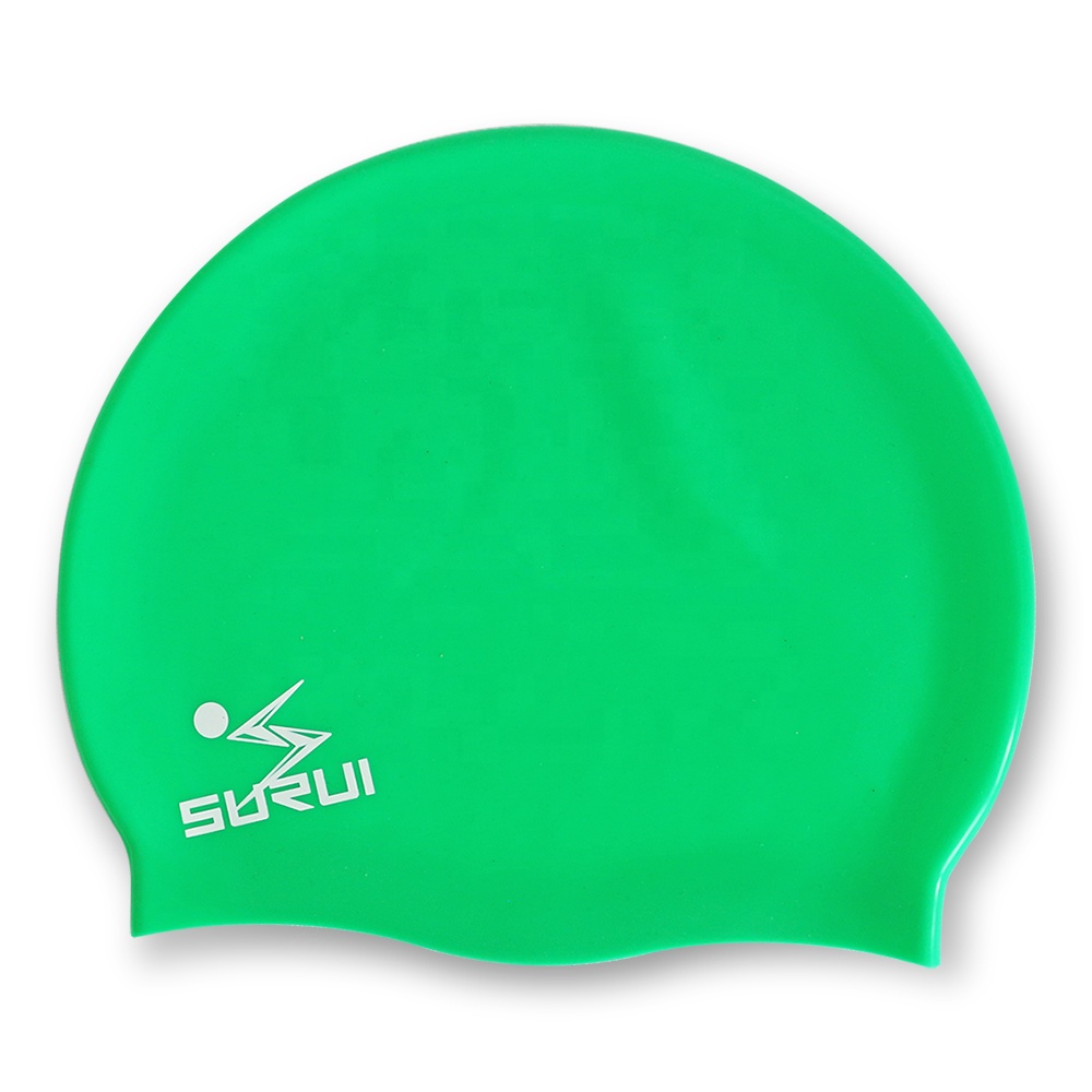 durable comfortable pliable classic flatswimmingCap with Your Logo