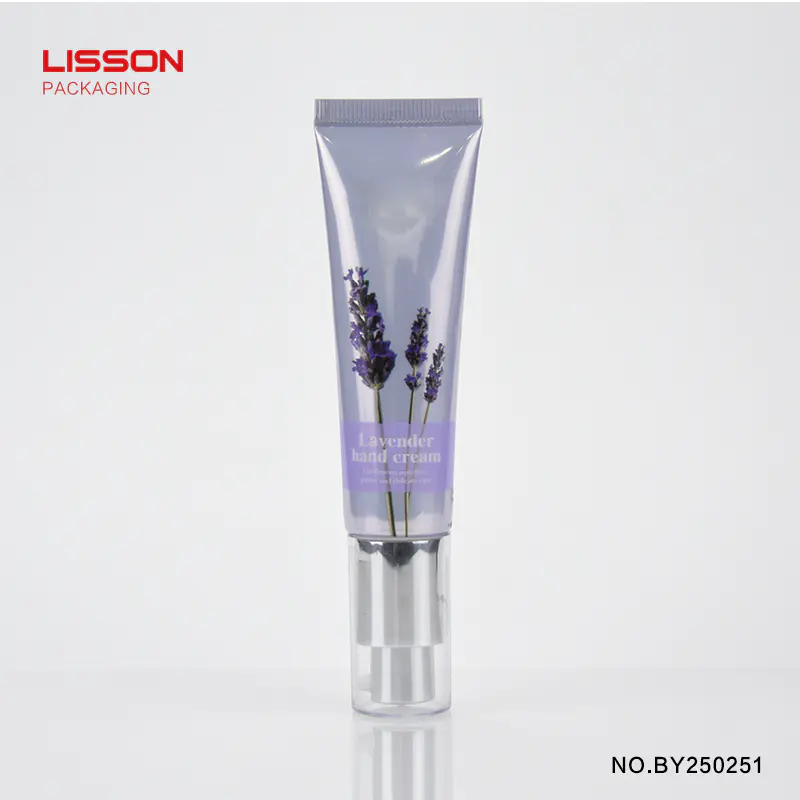 Korea 30ml cc cream/ essential cosmetic tube with pump applicator