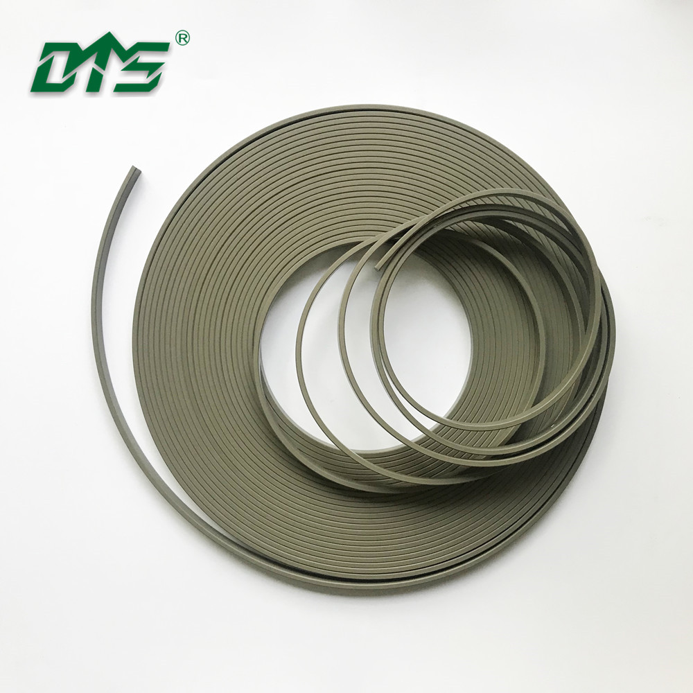 PTFE piston ring for oil-free air compressor guide strip elements GST-DMS  Seal Manufacturer