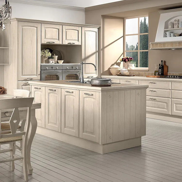 Home Improvement Non Combustible Materials White Oak Kitchen Cabinet