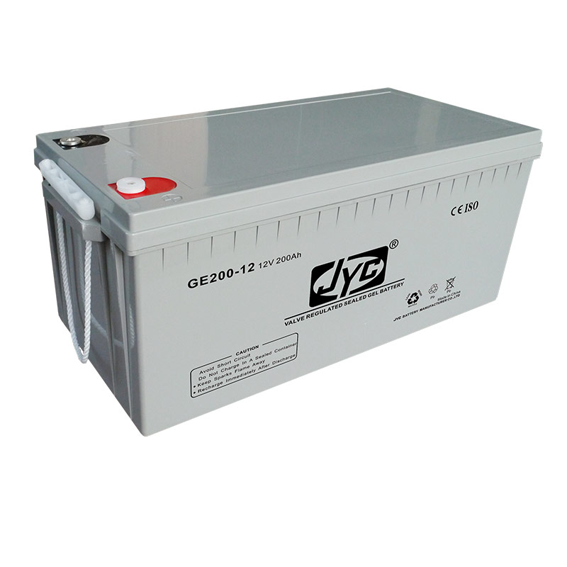 CE MSDS approved 12v 200ah dry cell rechargeable battery for solar