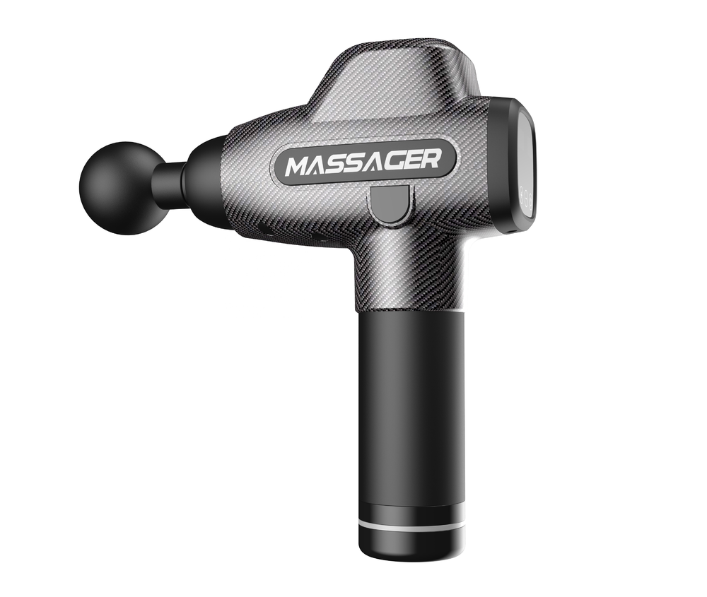 MuscleMassage Gun 20 Adjustable Speeds Rechargeable Cordless Handheld Deep Tissue Percussion Muscle Massager