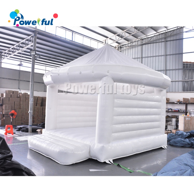 Outdoor White Wedding Tent Inflatable Bouncy House for Wedding/Ceremonies/Party