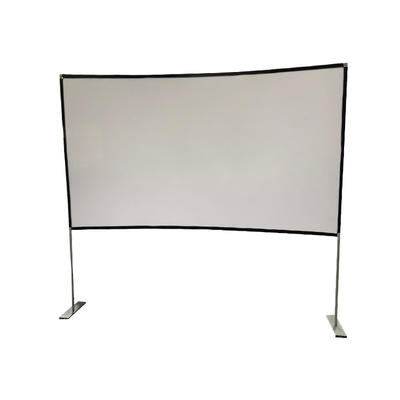With Stand Adjustable Heigh Fold Easy Fast Pole Theater Screen