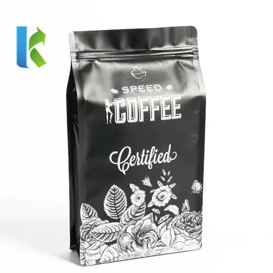 high quality safety custom printed stand up pouch coffee packaging bags