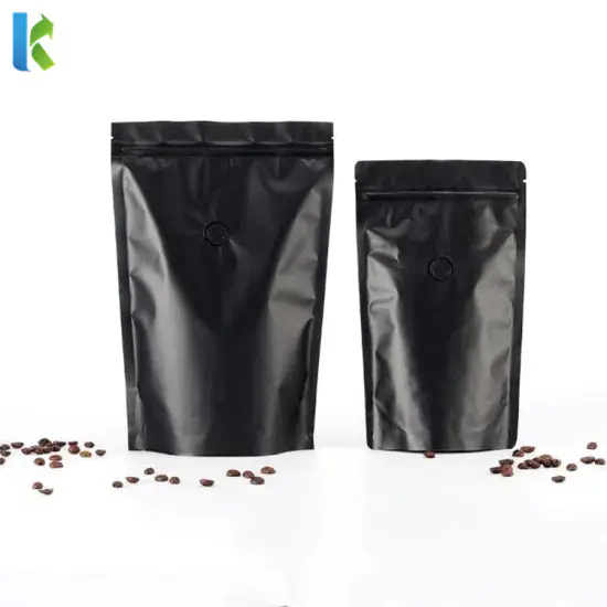 Food Grade Customized Printed Stand Up Plastic Coffee Bag with Zipper