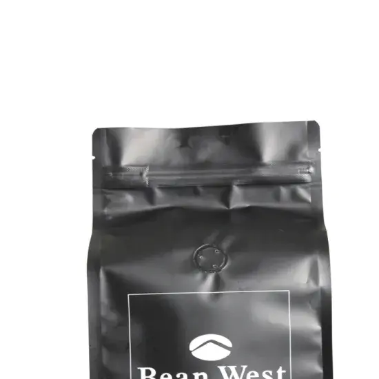 hot selling high quality factory custom printed flat bottom coffee bag