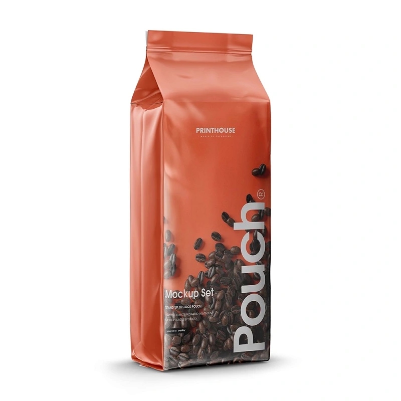 High Quality Custom Printed Stand up Plastic Coffee Food Packing Bag